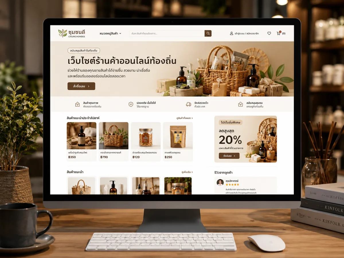 5 เหตุผลที่ธุรกิจในอุดรธานีควรมีเว็บไซต์มากกว่าแค่เพจ Facebook